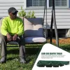 Tenteler Yedek Gölgelik Açık Salıncak Su Geçirmez Salıncak Üst Kapak Yedek Salıncak Kanopi Kapak UV Koruması Bahçe Koltuğu için