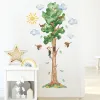 Stickers Large Tree Height Measure Wall Sticker Height Growth Chart for Kids Room Nursery Wall Decor Ruler Sticker Classroom Mural Decals