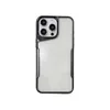 Cas de TPU doux chromé à lame de luxe pour iPhone 15 plus 14 13 Pro Max 12 11 xr xs x 7 6 8 Couverture arrière de téléphonie mobile métallique de placage transparent en cristal en cristal clair