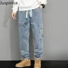 Jeans pour hommes American Retro Workwear Mode Lâche Casual High Street Grande taille Harem Pantalon Hommes Pantalons Vêtements masculins