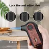 New Turbo Iatable Windproof Direct Charge Large Fire Metal Torch Kitchen Gas Stove Outdoor Camp BBQ Cigar Igniter Spray Gun