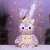 Dessin animé étoile Delu poupée Stella lapin en peluche lapin tissu poupée bijoux cadeau