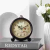 Table Clocks Nordic Decor Desk Clock Bedroom Office Vintage Old Fashioned Living Alarm