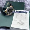 Montre-bracelet Hot AP Royal Oak Offshore Series 26401RO Céramique / Or rose 18 carats Fonction de synchronisation de la date Montre mécanique automatique pour homme