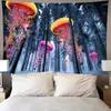 Tapestries Tapestry Home Decor Jellyfish Hanging Bedside Background Cloth Decoration Room