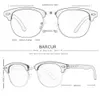 BARCUR Natural Wooden Sunglasses for Women Polarized Walnut Mens Sun Glasses Handmade Wood Eyewear Accessory Oculos 240322