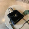 Hbp çanta gündelik çanta Kore moda basit doku trend omuz kapalı küçük el çantaları kadınlar crossbody çanta hediye