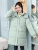 2023 Snow Wear New Solid Winter Coat for Women Down Jacket Warm Casual Loose Hooded Winter Women Jacket Lg Parkas Outerwear G6Gl#