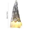 Christmas Decorations Light Up Faceless Gnome LED Electric Dwarf Elf For Festival Home Room Book Shelf And Table Decor