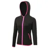 Vestes de course 2023 Nouvelle veste femmes Yoga Zipper chemise à manches longues Sport Fitness dames sweats à capuche sport femmes vêtements livraison directe Otdt2