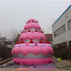 Bola inflable gigante de 4m y 13 pies de altura para publicidad de pasteles, suministros para fiestas de cumpleaños y decoración de conciertos