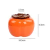 Vases Persimmon Vase Cadeaux d'anniversaire Pot de fleur Sculpture Bonsai pour