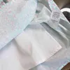 Moda sukienki dla dziewcząt projektant ubrania dziecięcego List Jacquard Ribbon Baby Spódnica dziecięca sukienka 100-160 cm Sukienka księżniczka 24MAR