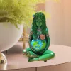 Sculptures Mother Earth Statue Millennial Gaia Mythic Figurine Goddess Statue Home Decoration Desktop Ornament Resin Ghia Mother Statue