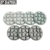 Polijstpads Dtdiatool 9pcs/set Dia 3inch/80mm Diamond Resin Bond Concrete Polishing Pads Sanding Discs for Concrete Floor Grinding Disc