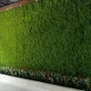 Decorative Flowers Carpet Artificial Grass Wall Outdoor Backdrop Turf Fake For Patio