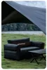Blackdog 야외 2 인용 소파 휴대용 야외 캠핑 및 피크닉 에어 쿠션 침대 게으른 풍선 침대