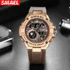 SMAEL Hot Selling Men's Outdoor Electronic Stop Timing Multi Functional Sports Watch 8068