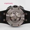 Relógio de pulso Gentlemen AP Epic Royal Oak Offshore 26405CE Relógio masculino preto cerâmica fluorescente ponteiro digital automático mecânico mundialmente famoso relógio suíço