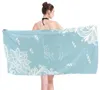 Factory Direct Sales Fashion Brand Printing Beach Towel Microfiber with Tassels Feel Soft Wholesale