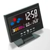 Zegary stołowe Smart Home 2024 Kalendarz aktywowany głosem podświetlenie wilgotność Temperatura wielofunkcyjna 8082T Data zegara Data Wyświetlanie cyfrowe