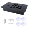 Spoons Arcade Joystick Acrylic Panel Case For Game Machine DIY Can Be Installed Button Retro Video