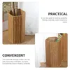 Umbrellas Imitation Rattan Umbrella Stand Bucket Home Storage Basket Indoor Holder Yoga Food For Decor Stands Entryway Water Tray