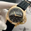 Zegarki zanurzalne Paneraiss Paneraiss Swiss Watch Sneak Series Nowy 1950 PAM 00289 Ręczny zegarek męski 44 mm Wodoodporny pełny stal nierdzewna Wysoka jakość