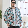 Ny ankomst Super Large Men FR Loose LG Sleeve Hawaiian Shirts Autumn Smart Casual Plus Size 2XL3XL4XL5XL6XL7XL8XL9XL10XL C70B#