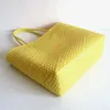 Evening Bags Foreign Trade Plastic Slim Woven Portable Basket Vegetable Bag Holiday Beach Handbag Shoulder Women's