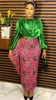 MD Plus Size Afrikaanse Elegante Feestjurken voor Vrouwen Mode Chiffon Maxi Lange Jurk Kaftan Moslim Gown Dames Kleding 240315