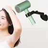 Kitchen Storage Hair Dryer Holder Wall Mount Hairdryer Shelves Rack Bathroom Dropship