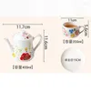 Teaware Sets Ceramic Coffee Tea Set Korean Pastoral Style Mother And Son Cup Pot Porcelain Teawear Drinkware