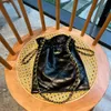 New drawstring leather garbage bag small fragrant wind rhombus chain bag portable shoulder oblique span lucky bag small bucket women's bag