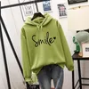 2024 New Fi Trend Pullover Einfaches Rundhalsshirt Lg-Ärmel mit Buchstaben Lose Pullover L0U1 #