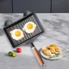 Pans Cartoon Egg Frying Pan Mini Omelette Small Grill Portable Pancake Maker For Picnic Home Travel Outdoor Camping