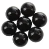 Miniaturen 60 Stuks Knikkers 16Mm Glazen Knikkers Knicker Glazen Ballen Decoratie Kleur Nuggets Speelgoed Zwart En Wit