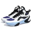 Basketball Shoes Men's Outdoor Sports Training Anti-slip Ladies High Top Couple Breathable