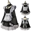 Parrucca cosplay Costume per le donne Halen Costume da cameriera sexy Set completo Uniforme Plus Size Cosplay Fancy Party Dr Costume Cosplay L1CU #