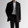 IEFB 2023 Autumn New Suit Płaszcz Koreański Koreański luźny trend Brytyjczyk Casual Small Mewneder Back Vent Tide Streetwear Blazers W55Q#