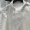 Blouses pour femmes Super qualité crochet Floral à lacets et chemises pour femmes 2024 printemps à manches longues doux hauts blancs Blusas
