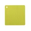 Table Mats Square Silicone Honeycomb Style Home Insulated Cooker Dish Thicken Kitchen Microwave Round