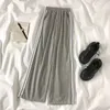 Mexzt S-4XL Pantalones de chándal a rayas Mujeres Streetwear Pantalones de pierna ancha de gran tamaño Harajuku Baggy Joggers Korean Fi Pantalones casuales H6tb #