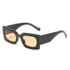 Солнцезащитные очки Мужские солнцезащитные очки в толстой квадратной оправе, модные и роскошные дизайнерские солнцезащитные очки в большой зеленой прямоугольной оправе, мужские короткие и пухлые UV400 J240328