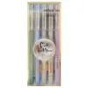 Juegos de bolígrafos de Gel 0,5, cabezal de tubo de aguja, bolígrafo negro, tinta reemplazable para firma, suministros escolares, papelería de oficina