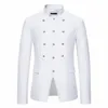 Nouveau Fi Hommes Palace Blazer Veste Costume De Luxe Médiéval Party Cosplay Costume Mâle Beau Mariage Gentleman Blazer Manteaux s3Q8 #