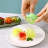 Baking Moulds 2PC Mini Summer Household Ice Mold Apple Leaf Shape Cream Machine Homemade Box Kitchen Gadgets