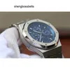 Top Jf Quality 26574 Mens Watches Perpetual Calendar Moon Phase Cal.5134 Automatic 28800vph Stainless Steel Blue Dial Sapphire Crystal