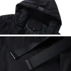 new Winter Thick Men Warm Parka Jackets Casual Men's Outwear Coats Solid Hooded Male Windbreak Coat with Pockets N3fJ#