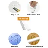 Stickers Peel and Stick Trim liner for Kitchen Backsplash Tile Edge SelfAdhesive Trimming for Corner Decor, Wall Trim Edge